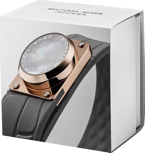 michael kors access crosby activity tracker rose gold grey|Michael Kors Access Crosby Activity Tracker Ladies Bracelet.